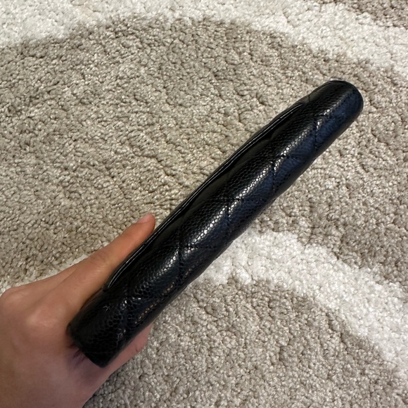 Authentic Chanel Black Caviar Wallet - Picture 3 of 6